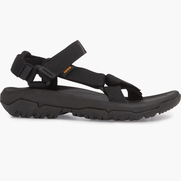 New Teva Black Outdoor Sandals - Picture 1 of 6
